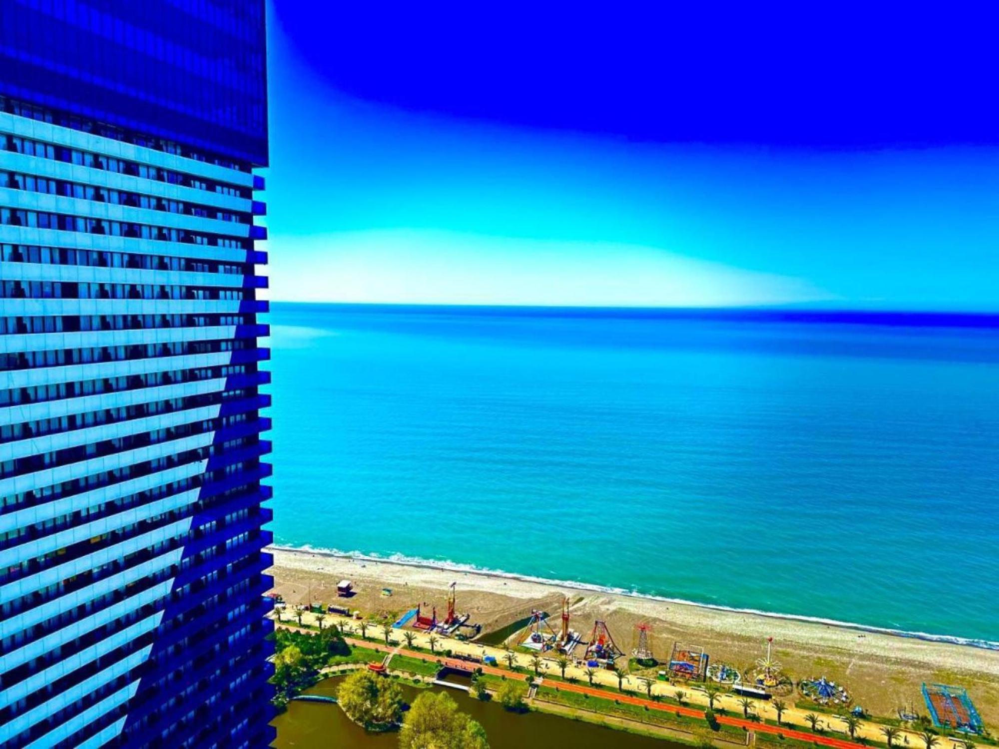Orbi City-Sea View Aparthotel Batumi Exteriör bild
